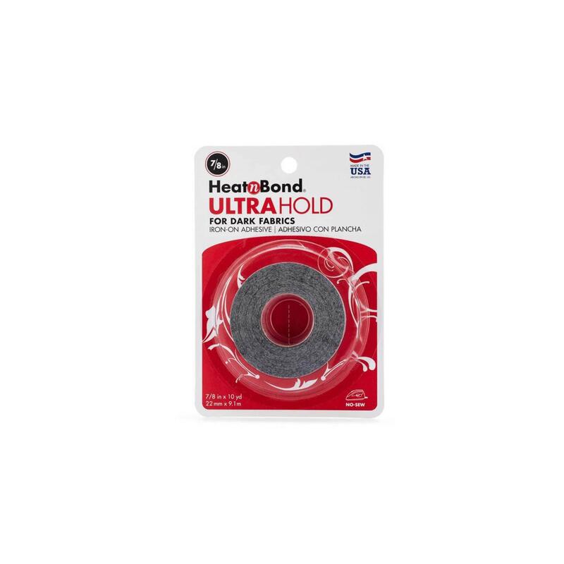 HeatnBond UltraHold Iron-On Adhesive 7/8"x10yd, For Dark Fabrics (3510.78)
