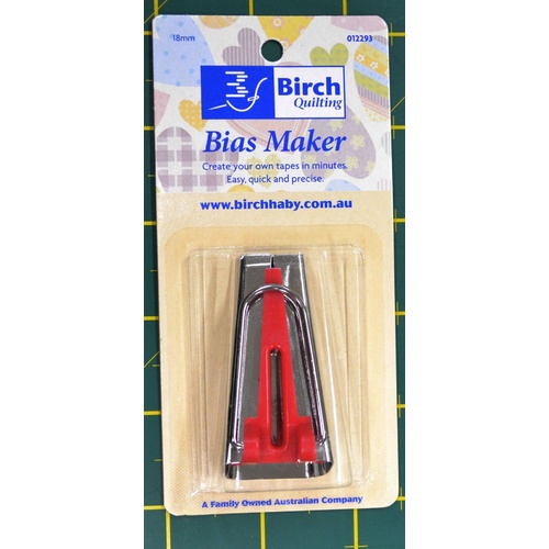 BIRCH Bias Tape Maker, 18mm, Create Your Own Tapes In Minutes