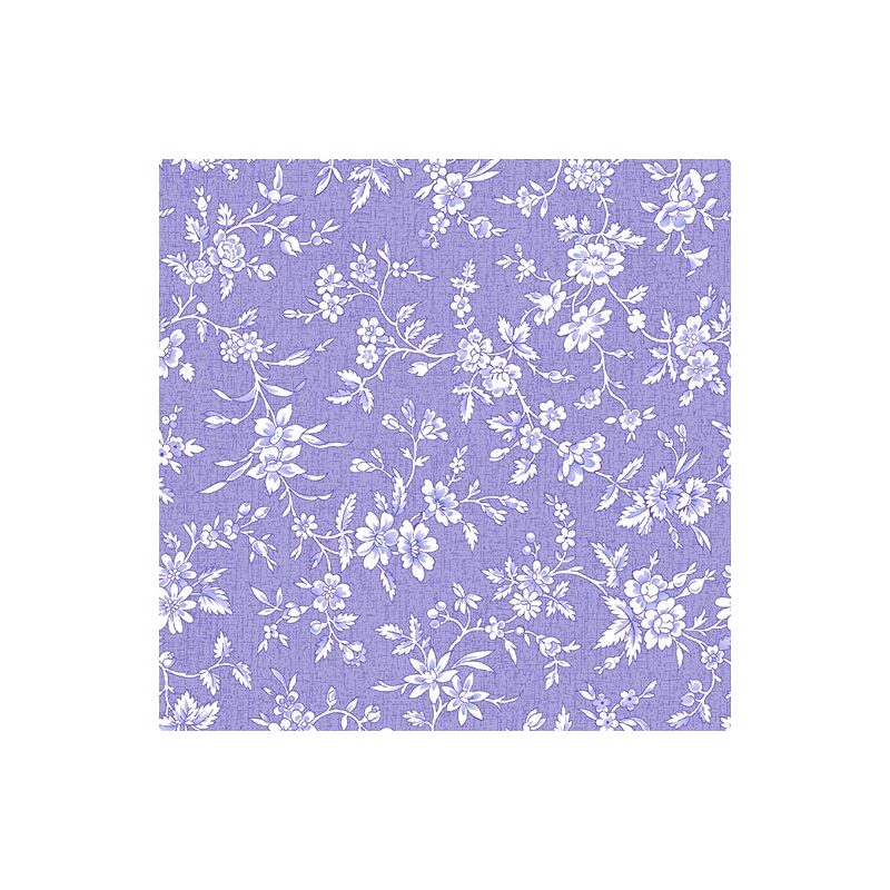Lavender Fields, Margaux Small Flower Light Purple, Cotton Fabric 110cm Wide (0183-3364)