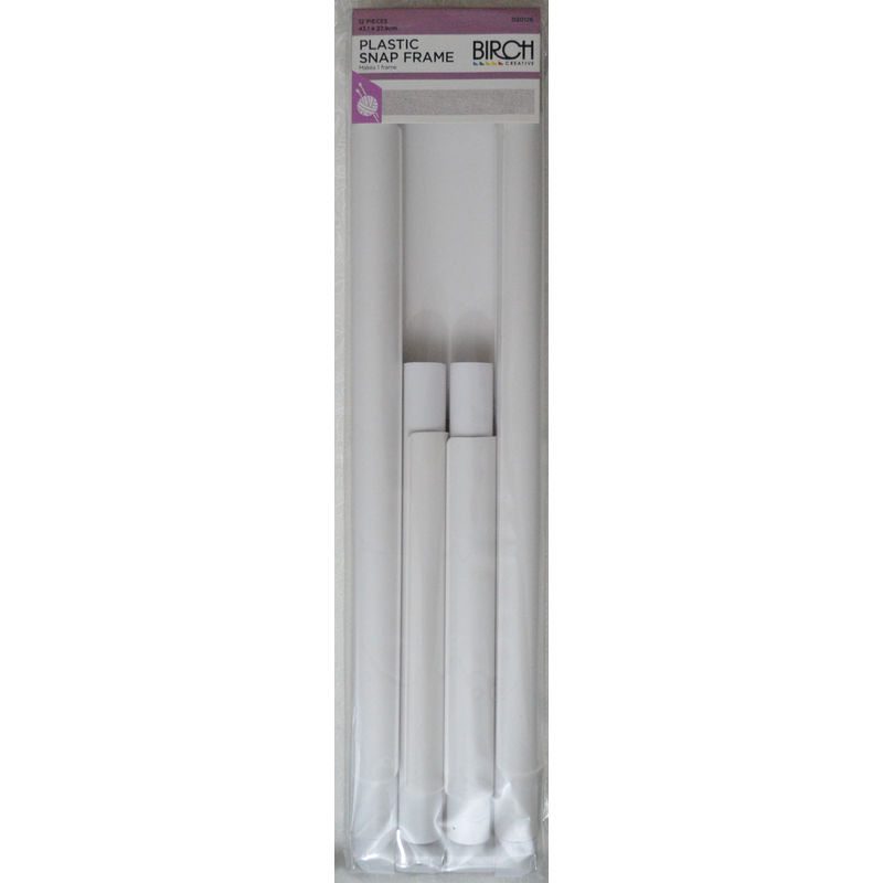 Birch Plastic Snap Frame, 43.1cm x 27.9cm, Ideal for Embroidery, Quilting, Needlework