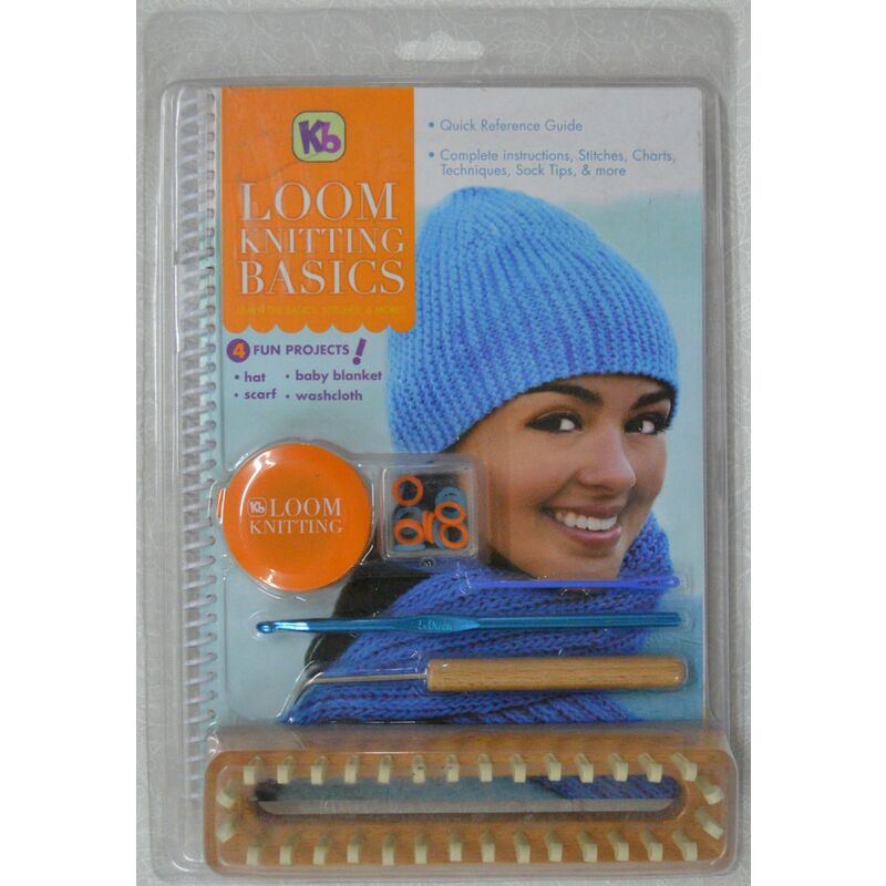Loom Knitting Basics, Includes Instructions, Tools and Projects