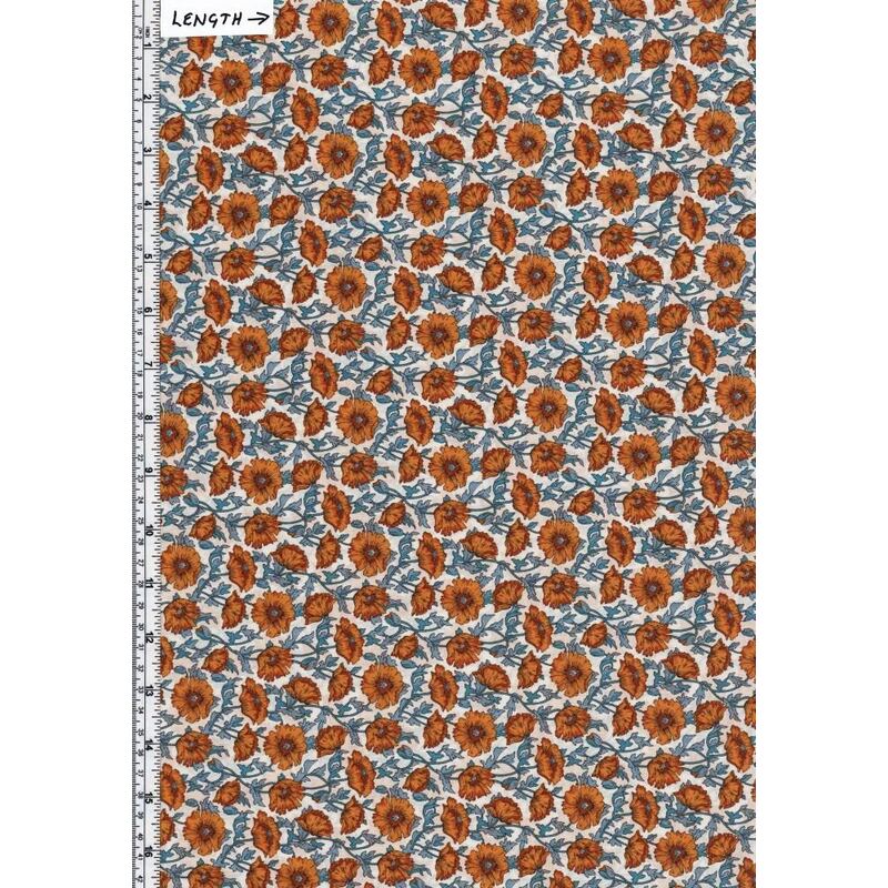 Tana Lawn ASTELL REECE (Colourway A) 100% Cotton 136cm Wide per 50cm