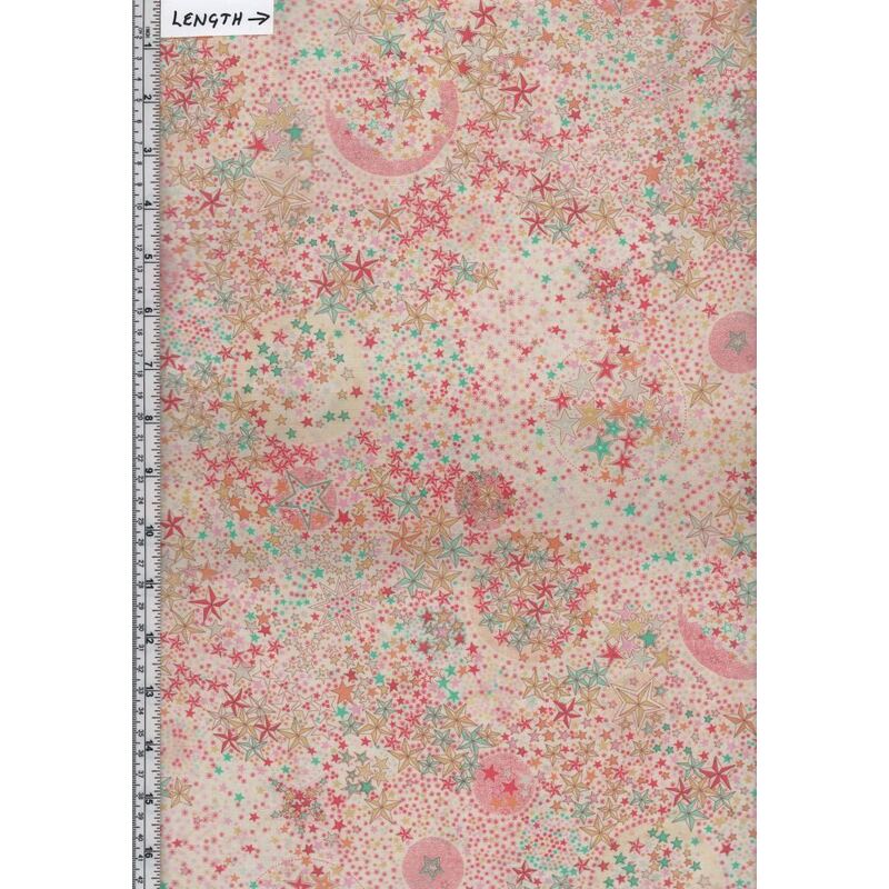 Tana Lawn ADELAJDA (A) Yellow 100% Cotton 136cm Wide per 50cm