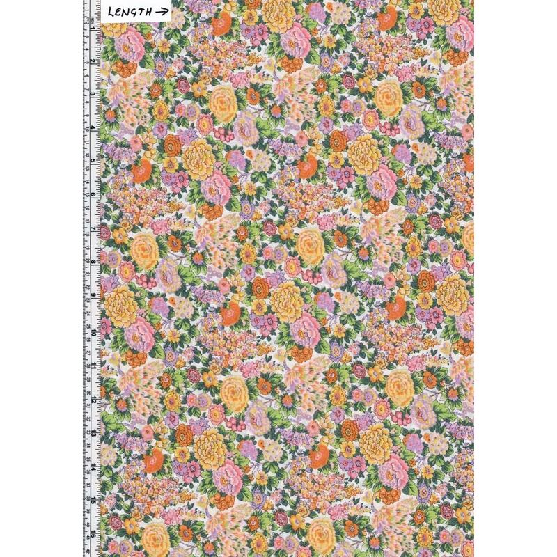 Tana Lawn ELYSIAN DAY (Colourway B) 100% Cotton 136cm Wide per 50cm