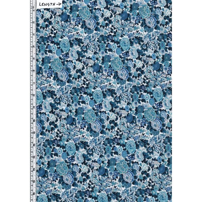 Tana Lawn ELYSIAN DAY (Colourway C) 100% Cotton 136cm Wide per 50cm