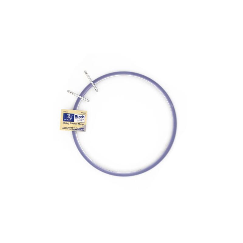 Spring Tension Embroidery Hoop 177mm (7") By Birch