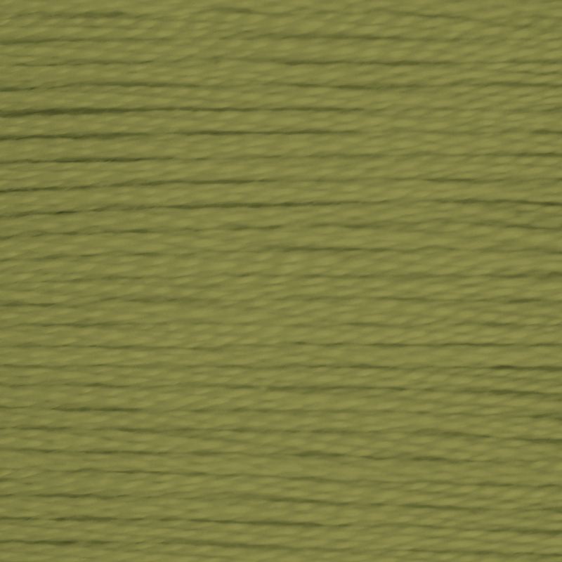 DMC Perle (Pearl) 3 Cotton, #3012 MEDIUM KHAKI GREEN, (5g) 15m Skein