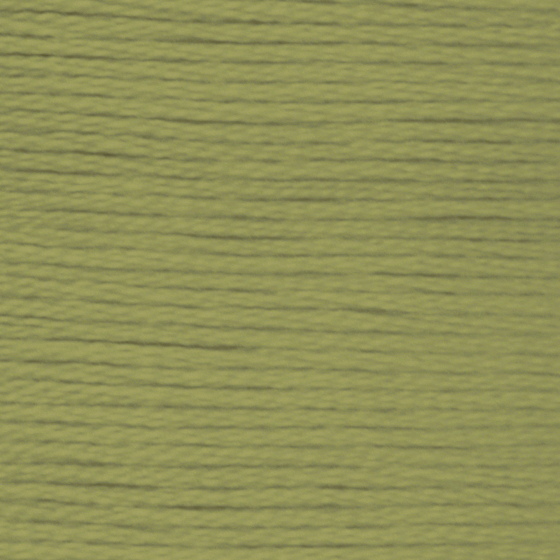 DMC Perle (Pearl) 3 Cotton, #3052 MEDIUM GREEN GRAY, (5g) 15m Skein