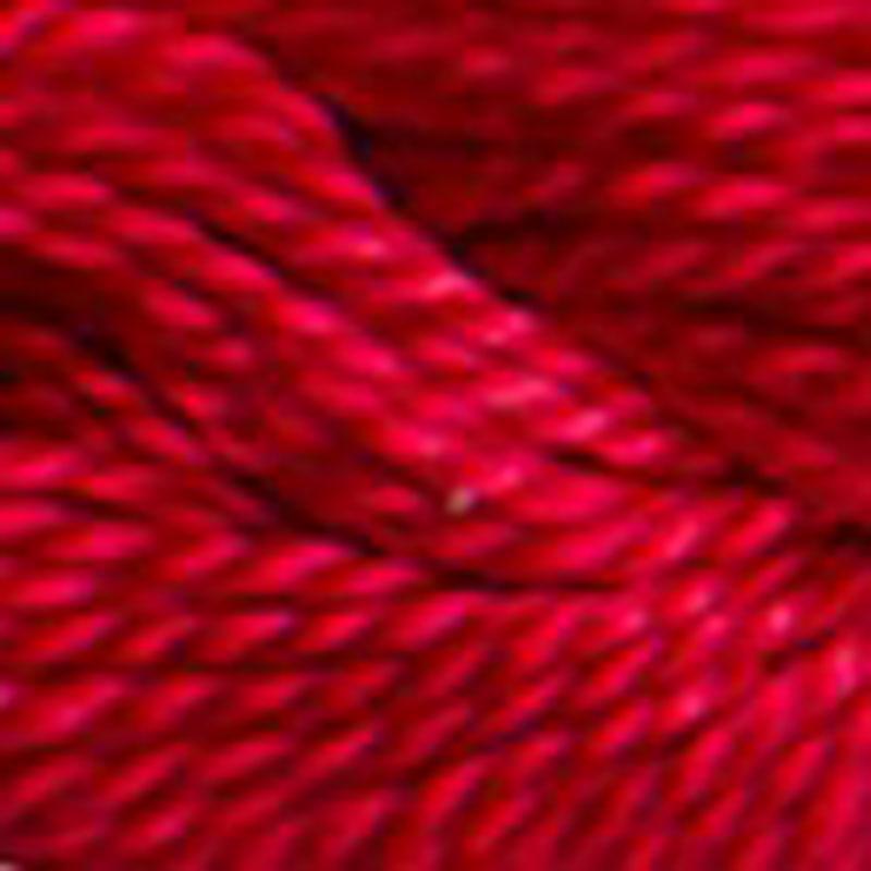DMC Perle (Pearl) 3 Cotton, #321 RED, (5g) 15m Skein