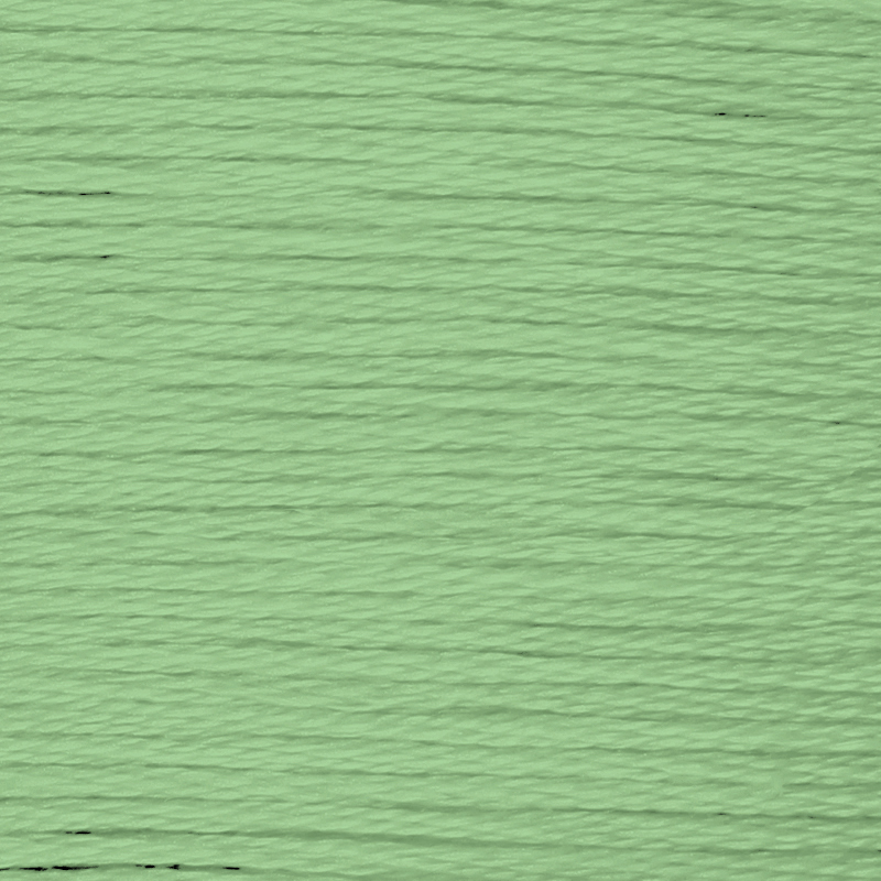 DMC Perle (Pearl) 3 Cotton, #368 LIGHT PISTACHIO GREEN, (5g) 15m Skein