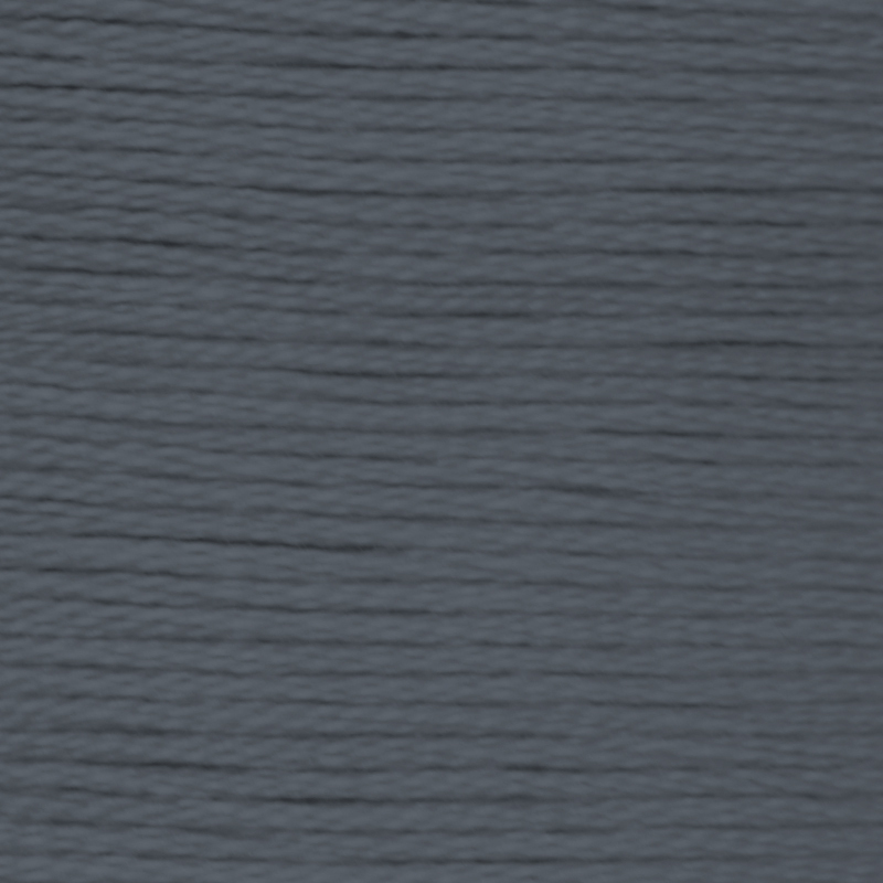 DMC Perle (Pearl) 3 Cotton, #413 DARK PEWTER GRAY, (5g) 15m Skein