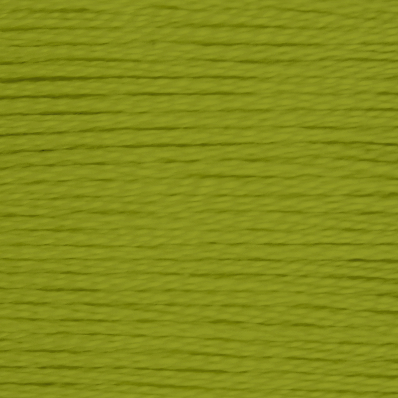 DMC Perle (Pearl) 3 Cotton, #470 LIGHT AVOCADO GREEN, (5g) 15m Skein