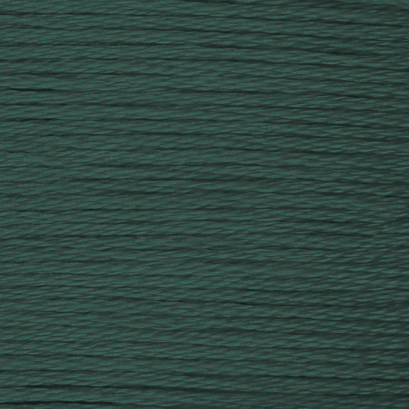 DMC Perle (Pearl) 3 Cotton, #500 VERY DARK BLUE GREEN, (5g) 15m Skein
