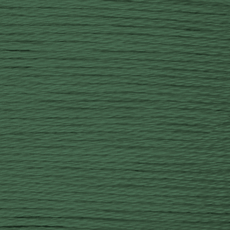 DMC Perle (Pearl) 3 Cotton, #501 DARK BLUE GREEN, (5g) 15m Skein