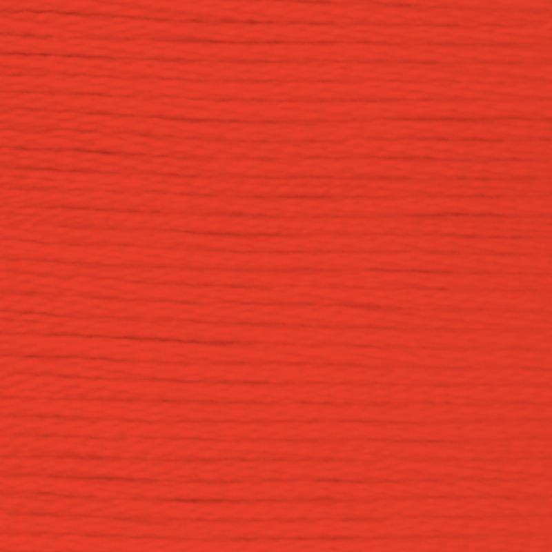 DMC Perle (Pearl) 3 Cotton, #606 BRIGHT ORANGE RED, (5g) 15m Skein