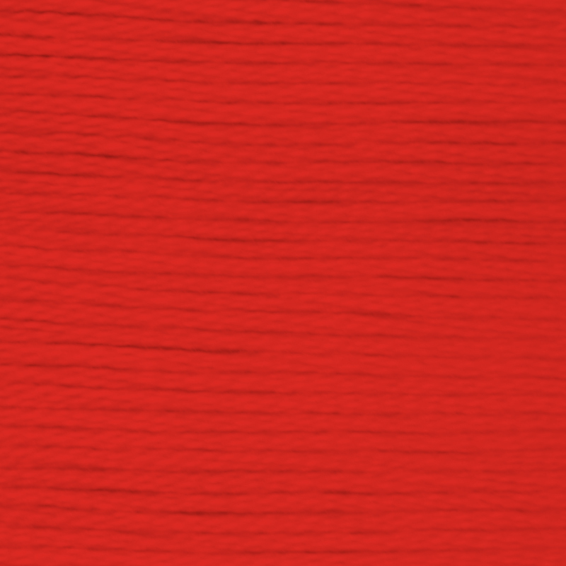 DMC Perle (Pearl) 3 Cotton, #666 BRIGHT RED, (5g) 15m Skein