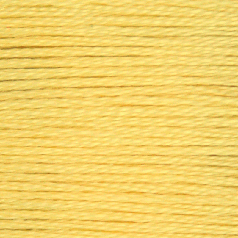 DMC Perle (Pearl) 3 Cotton, #727 VERY LIGHT TOPAZ, (5g) 15m Skein