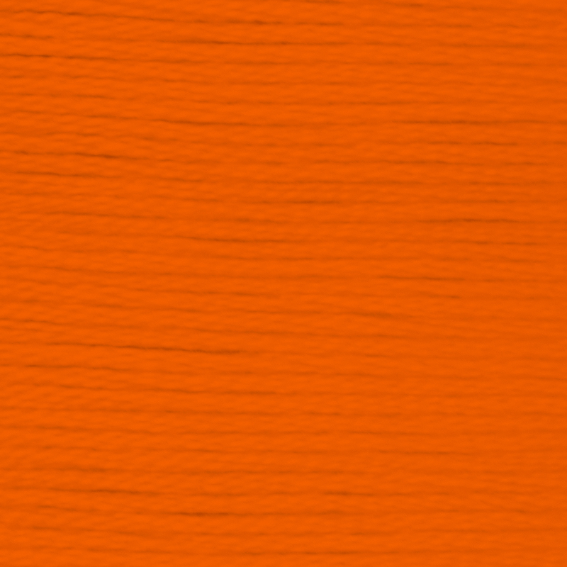 DMC Perle (Pearl) 3 Cotton, #740 TANGERINE, (5g) 15m Skein