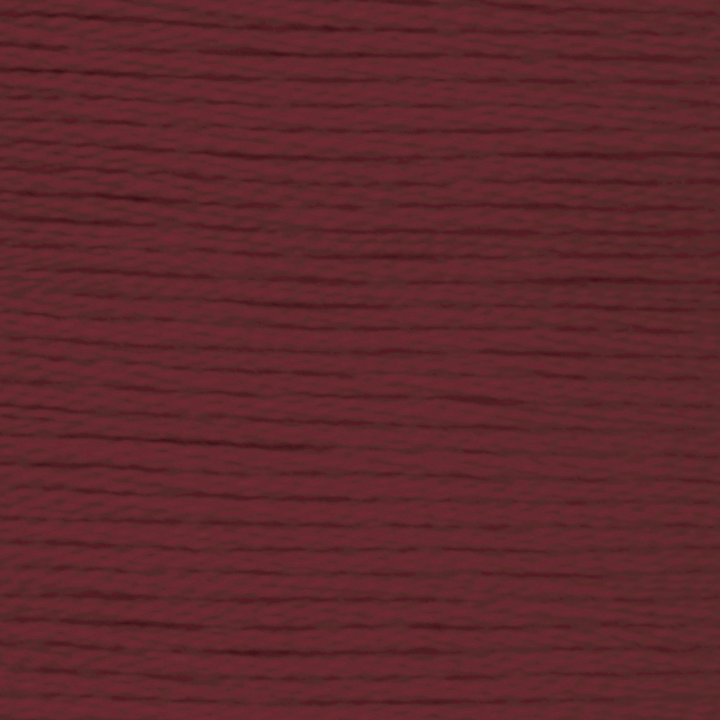 DMC Perle (Pearl) 3 Cotton, #814 DARK GARNET, (5g) 15m Skein