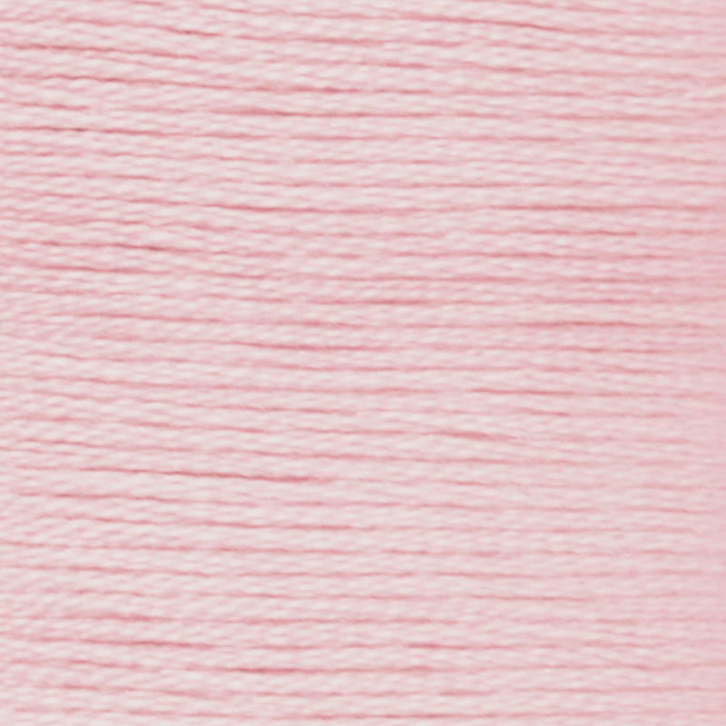 DMC Perle (Pearl) 3 Cotton, #819 LIGHT BABY PINK, (5g) 15m Skein
