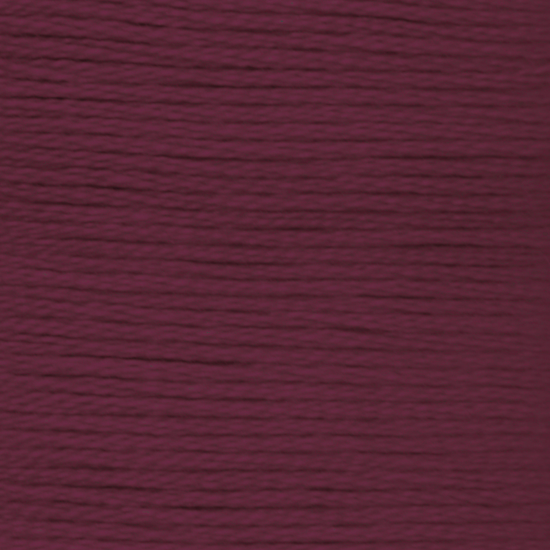 DMC Perle (Pearl) 3 Cotton, #902 VERY DARK GARNET, (5g) 15m Skein