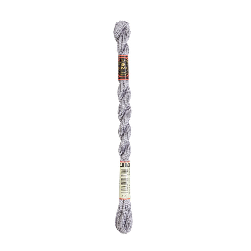 DMC Perle (Pearl) 5 Cotton, #03 TIN, (5g) 25m Skein