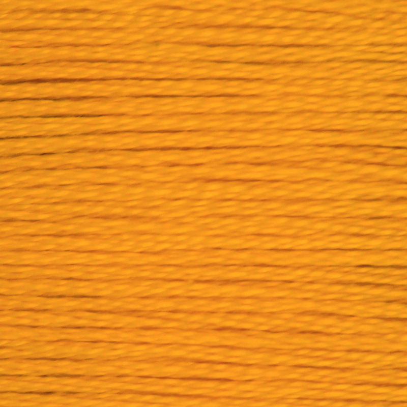 DMC Perle (Pearl) 5 Cotton #742 LIGHT TANGERINE ORANGE 10g Ball 45m