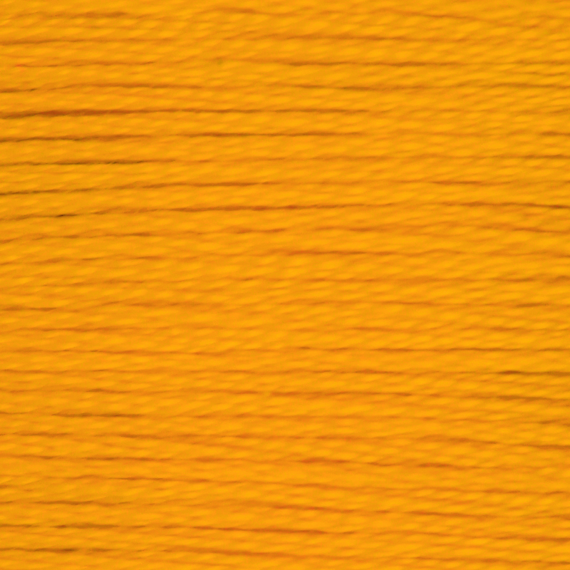 DMC Perle (Pearl) 5 Cotton #972 DEEP CANARY YELLOW 10g Ball 45m