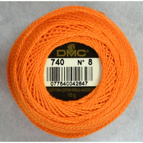 First Crush thread boxfeaturing 8 DMC perle cotton ballsno 8