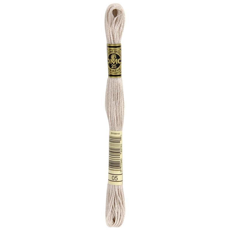 DMC Stranded Cotton #05 Raw Silk Hand Embroidery Floss 8m Skein