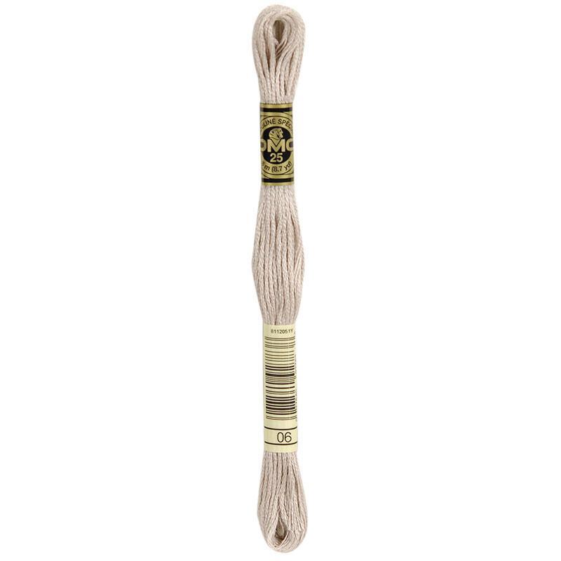DMC Stranded Cotton #06 Velvety Crepes Hand Embroidery Floss 8m Skein