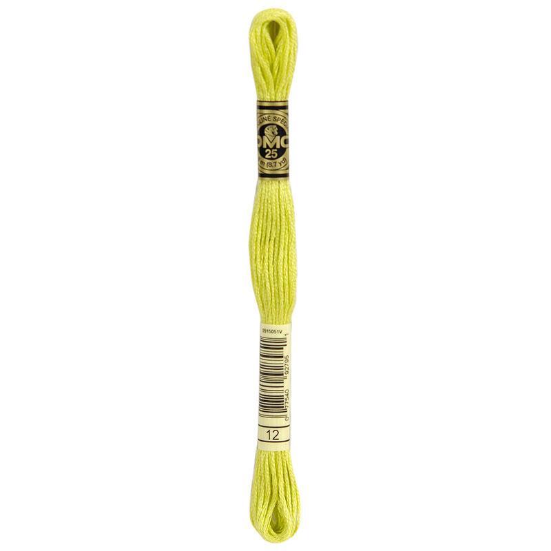 DMC Stranded Cotton 117MC #12 Absinthe, Hand Embroidery Floss 8m Skein