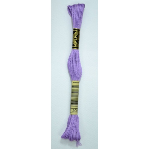 DMC Stranded Cotton #209 Dark Lavender Hand Embroidery Floss 8m Skein