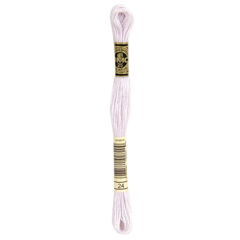 DMC Stranded Cotton #24 Sabine Purple Hand Embroidery Floss 8m Skein