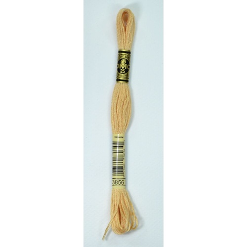 DMC Stranded Cotton #3856 Ultra Very Light Mahogany Hand Embroidery Floss 8m Skein