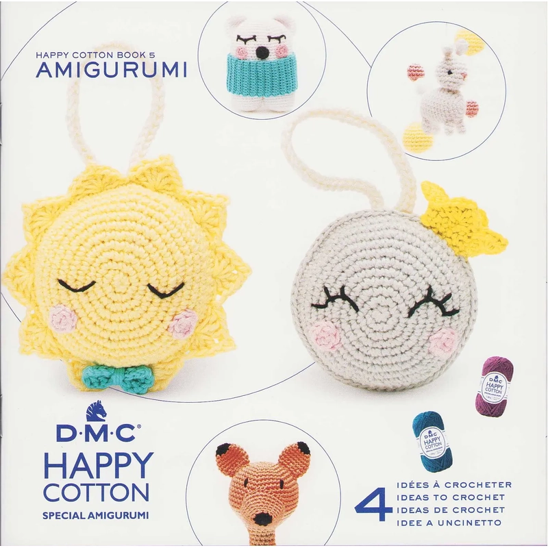 DMC Happy Cotton Book 5, 8 Ideas to Crochet (15696)