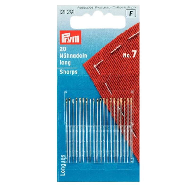 Sewing Needles Sharps, No 7, 0.70 X 38mm by Prym
