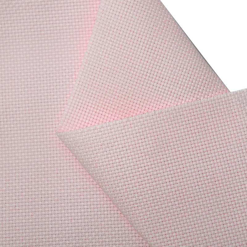Aida Cloth 14 Count PINK 80cm Wide Sold Per Metre