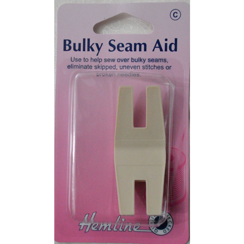 Hemline Bulky Seam Aid Eliminates Skipped Stitches & Broken Needles 2 Sizes in 1