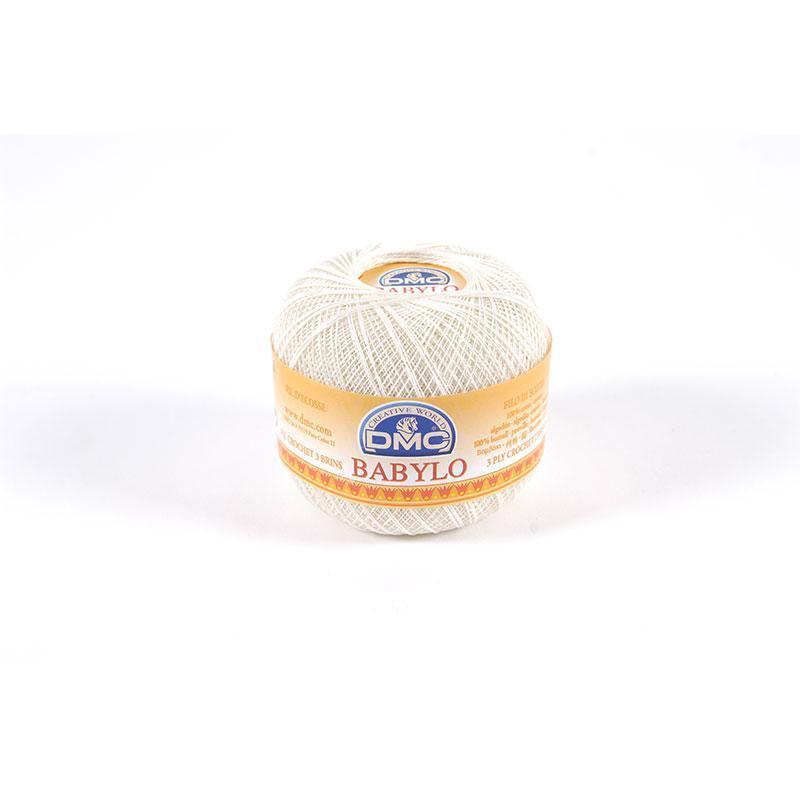 DMC Babylo Size 30, #3865 Winter White Crochet Cotton, 50g Ball