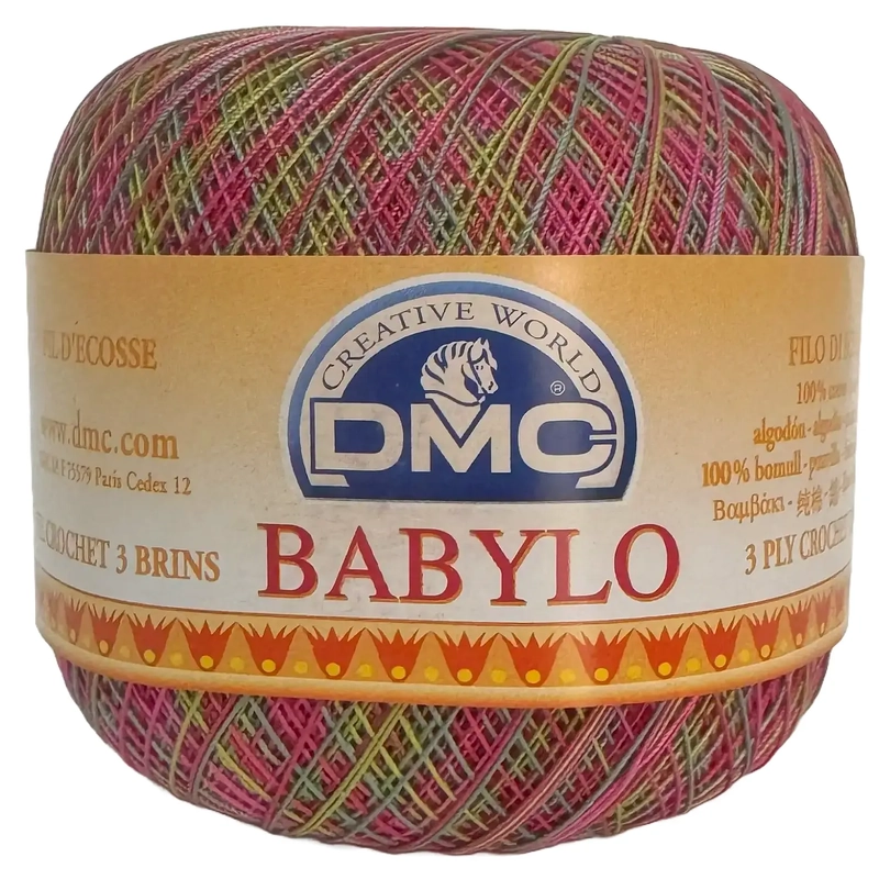 DMC Babylo Size 30 Coloris, #4502 Crochet Cotton, 50g Ball