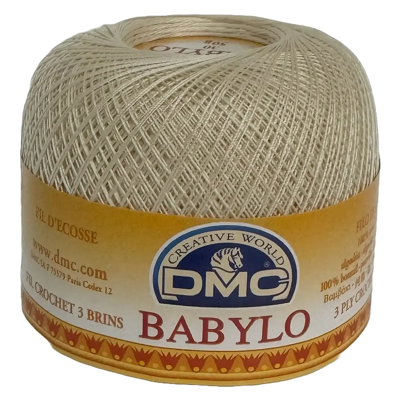 DMC Babylo Size 30, #448 Crochet Cotton, 50g Ball