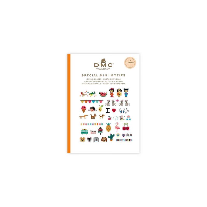 DMC Mini Book, Small Motif Cross-stitch Embroidery Collection Booklet 15626D