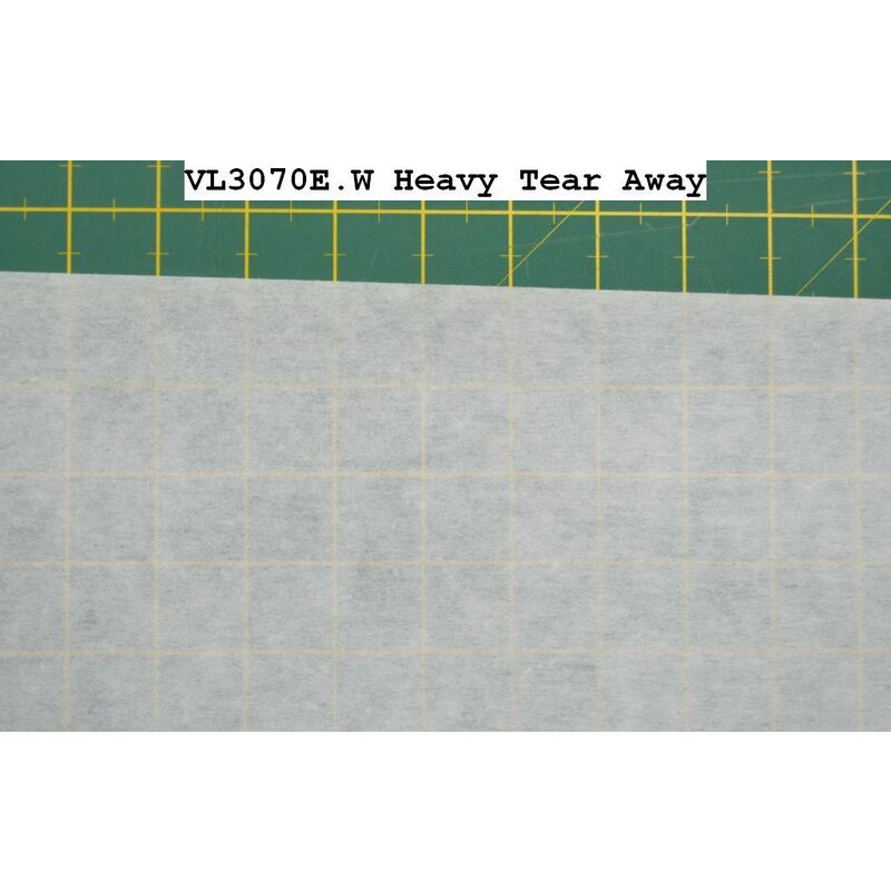 Tearaway Heavy Embroidery Stabiliser 50cm Wide x 4 Metres