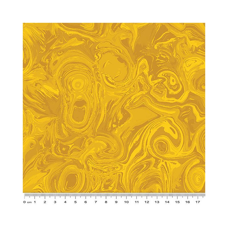 Marbella Amber, 112cm Wide Cotton Fabric