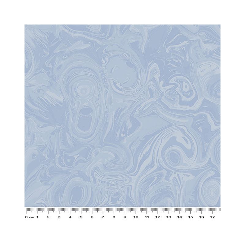 Marbella Ice Blue, 112cm Wide Cotton Fabric