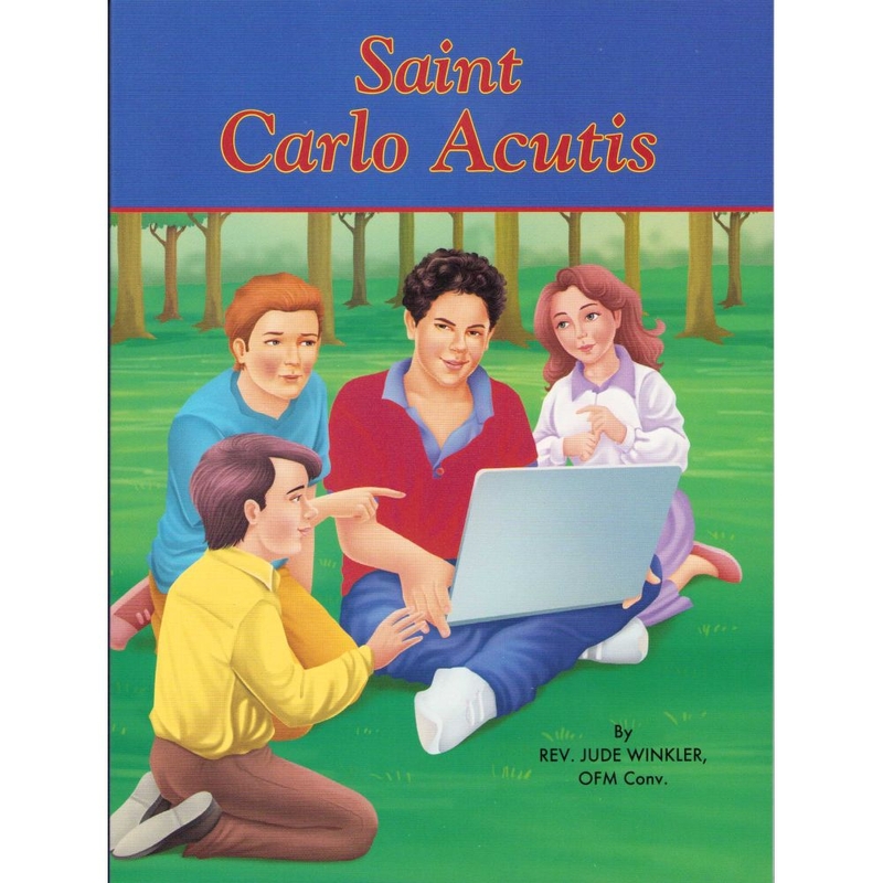 Saint Carlo Acutis, 32 Page Large Print Illustrated Book