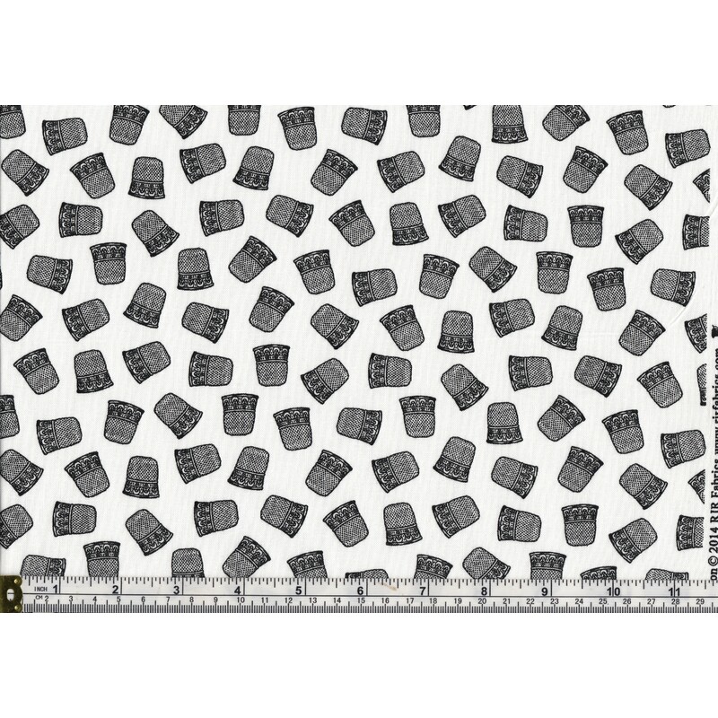 RJR Fabrics 2137/1 Print, Cotton Fabric, 110cm Wide Per Metre