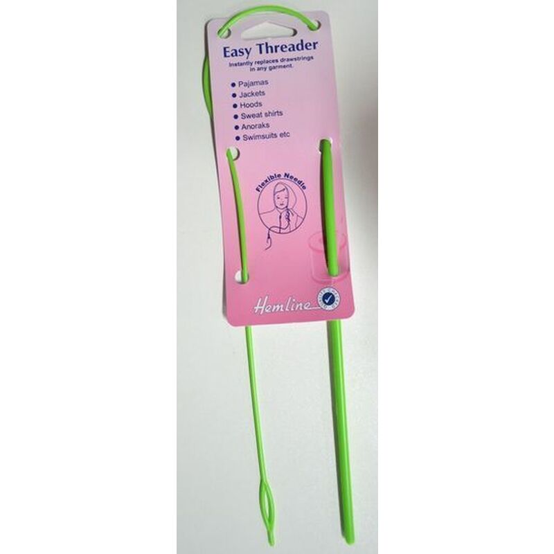 Hemline Easy Threader, 60cm, Instantly Replace Drawstrings In Any Garment