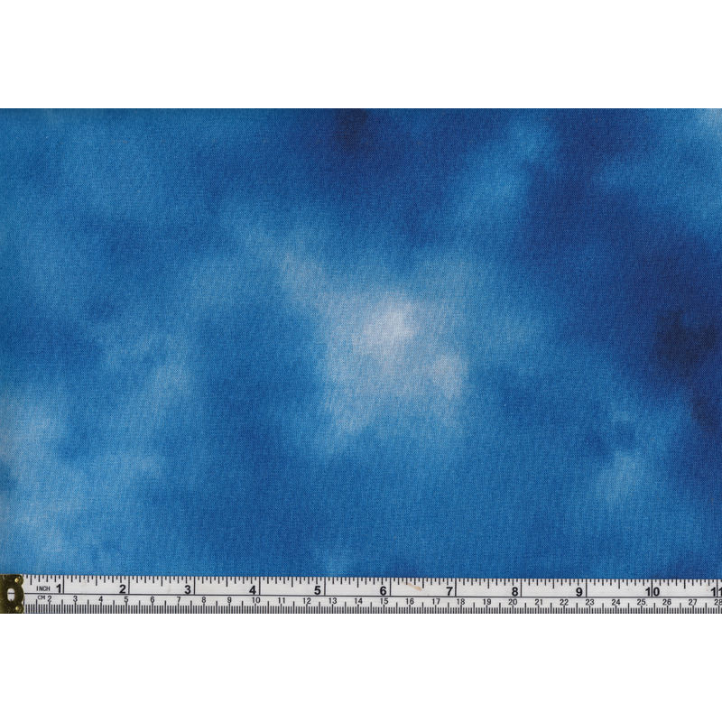 RJR Fabrics #2415-2, 100% Cotton, Danscapes 2015, BLUE, 110cm Wide PER Metre